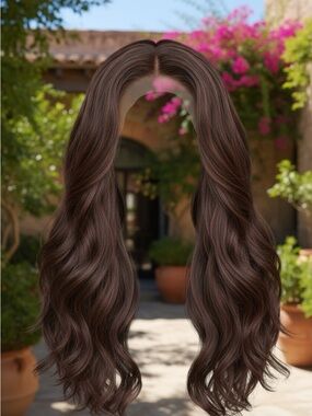 Glueless Lace Wig - Bare (Brown/Tan) please see all photos